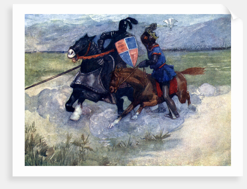 Bruce lifted his battle-axe high in the air... by A S Forrest