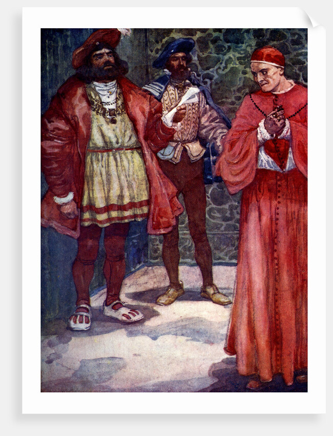 Henry sent Wolsey away from court by A S Forrest