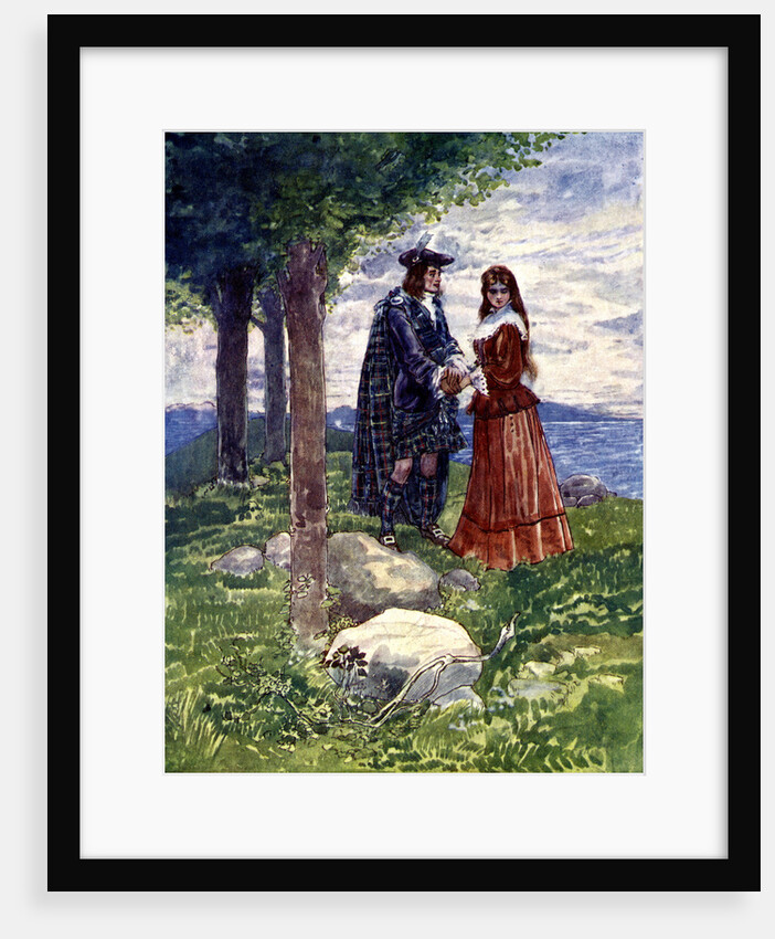 They took a sad farewell of each other by A S Forrest