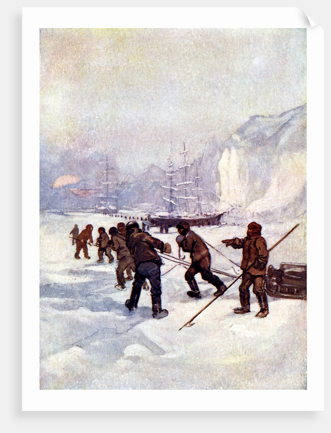 The ships were called the Terror and the Erebus by A S Forrest