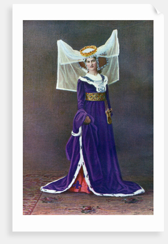 Female dress from the time of Henry VI by Anonymous