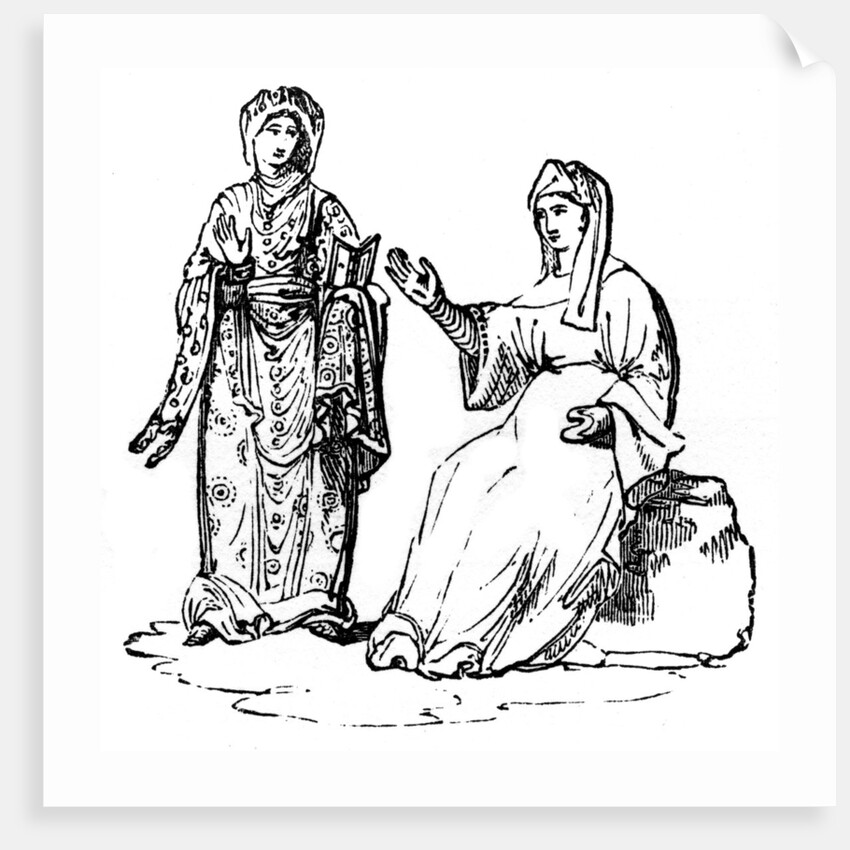 Anglo-Saxon costume by Anonymous