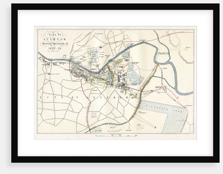 Siege of Lucknow, India by Anonymous