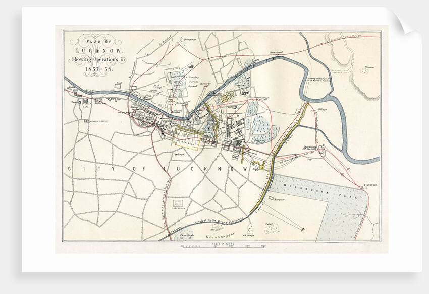 Siege of Lucknow, India by Anonymous