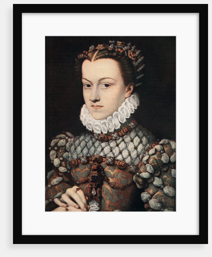 Princess Elizabeth of Austria by Francois Clouet