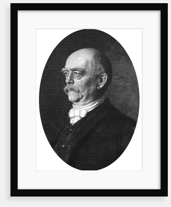Otto von Bismarck, Duke of Lauenburg, German statesman by Anonymous