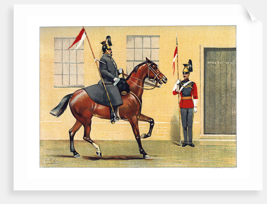 The 16th (Queen's) Lancers by Geoffrey Douglas Giles