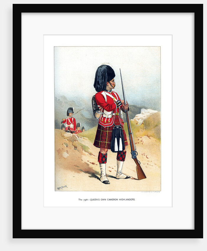 The 79th Queen's Own Cameron Highlanders by Frank Teller