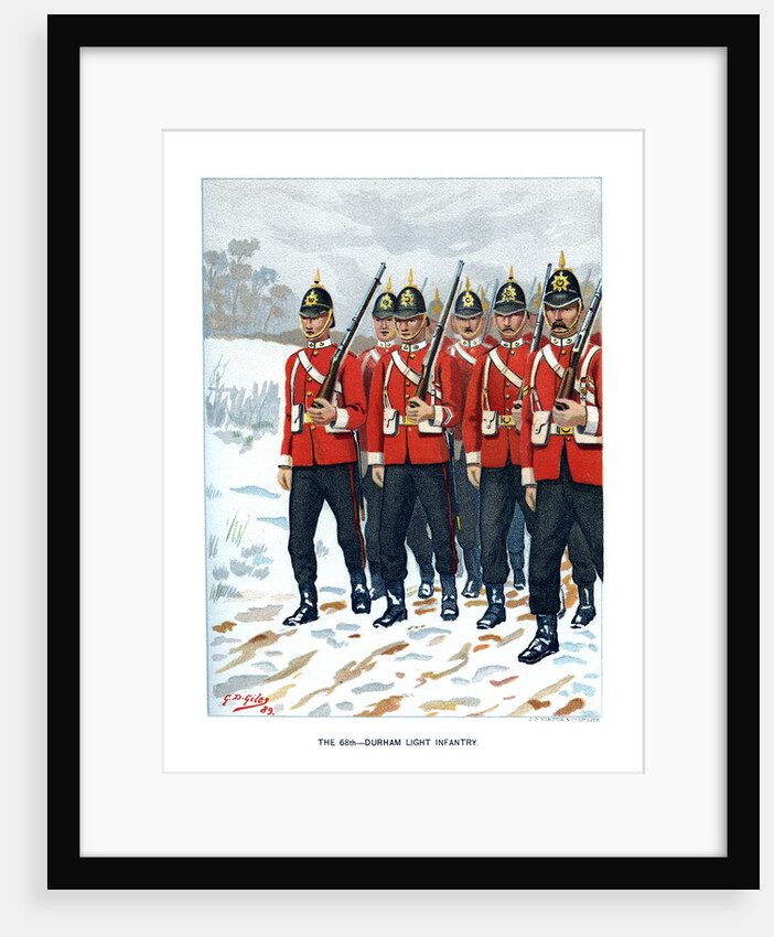 The 69th Durham Light Infantry by Geoffrey Douglas Giles
