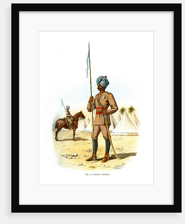 The 13th Bengal Lancers by H Bunnett