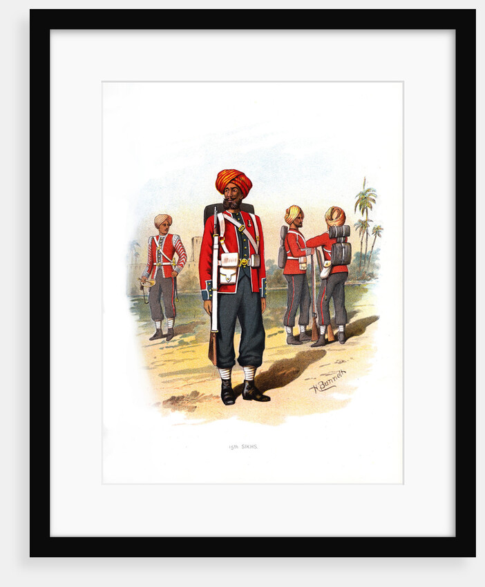 15th Sikhs by H Bunnett