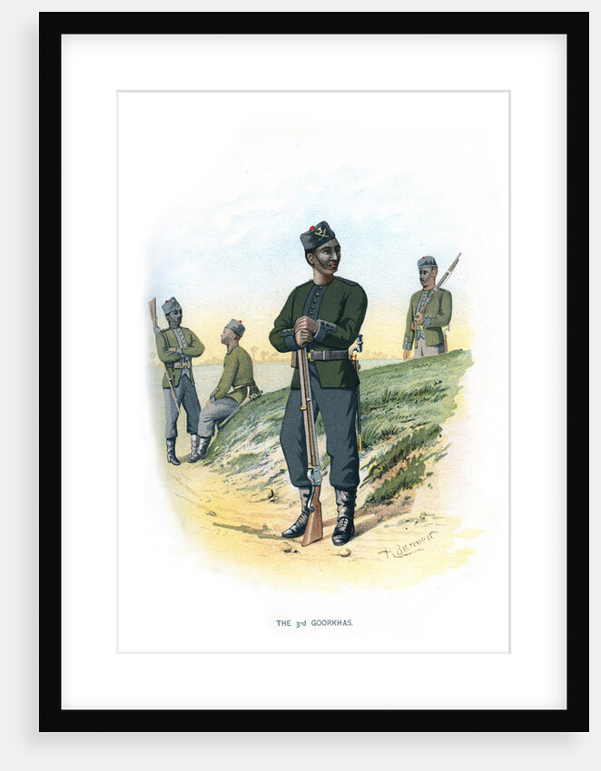 The 3rd Goorkhas by H Bunnett
