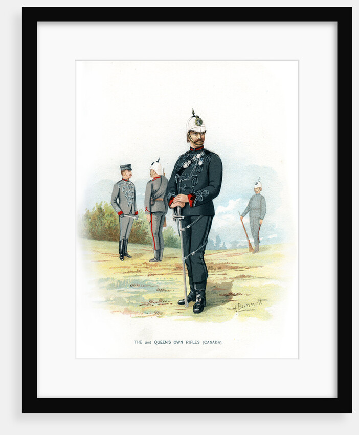 The 2nd Queen's Own Rifles (Canada) by H Bunnett