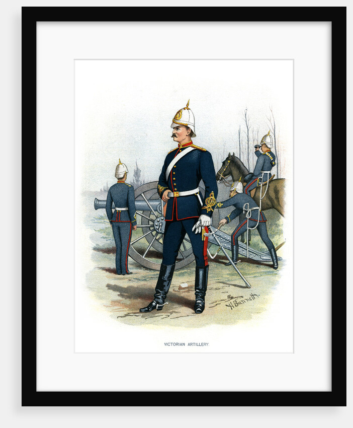 Victorian Artillery by H Bunnett