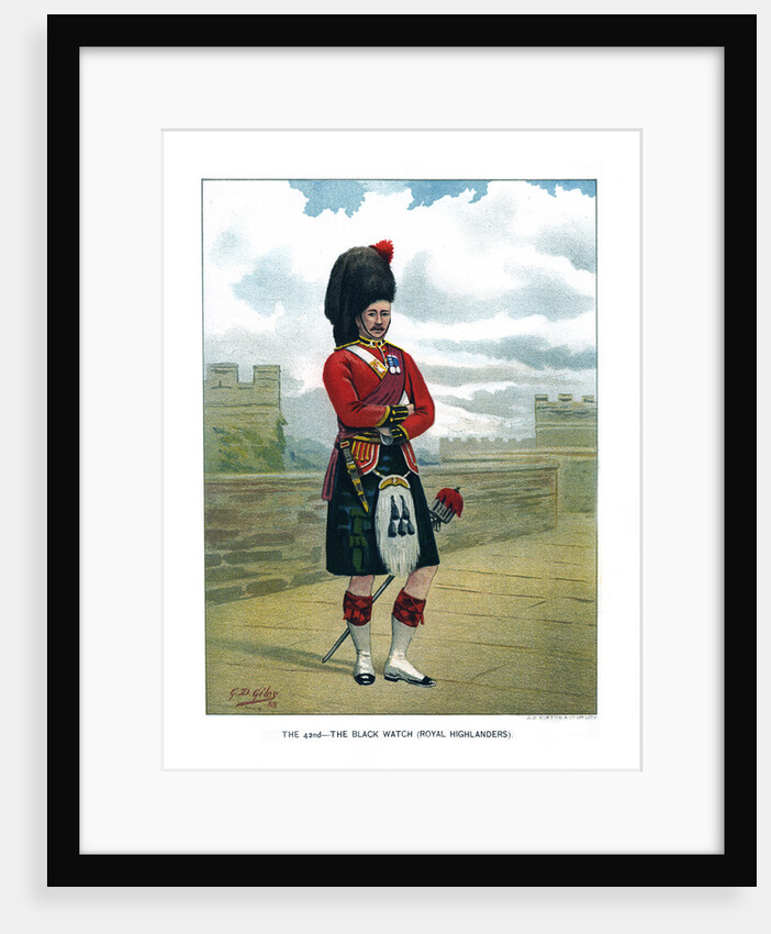 The 42nd, The Black Watch (Royal Highlanders) by Geoffrey Douglas Giles