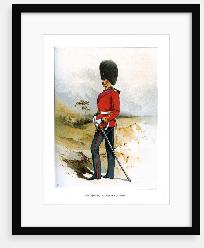 The 23rd Royal Welsh Fusiliers by Anonymous