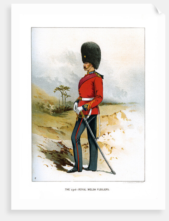 The 23rd Royal Welsh Fusiliers by Anonymous