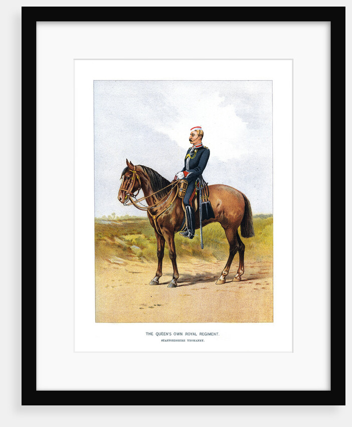 The Queen's Own Royal Regiment, Staffordshire Yeomanry by Anonymous