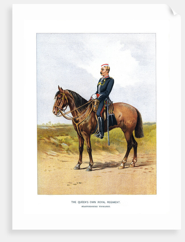 The Queen's Own Royal Regiment, Staffordshire Yeomanry by Anonymous