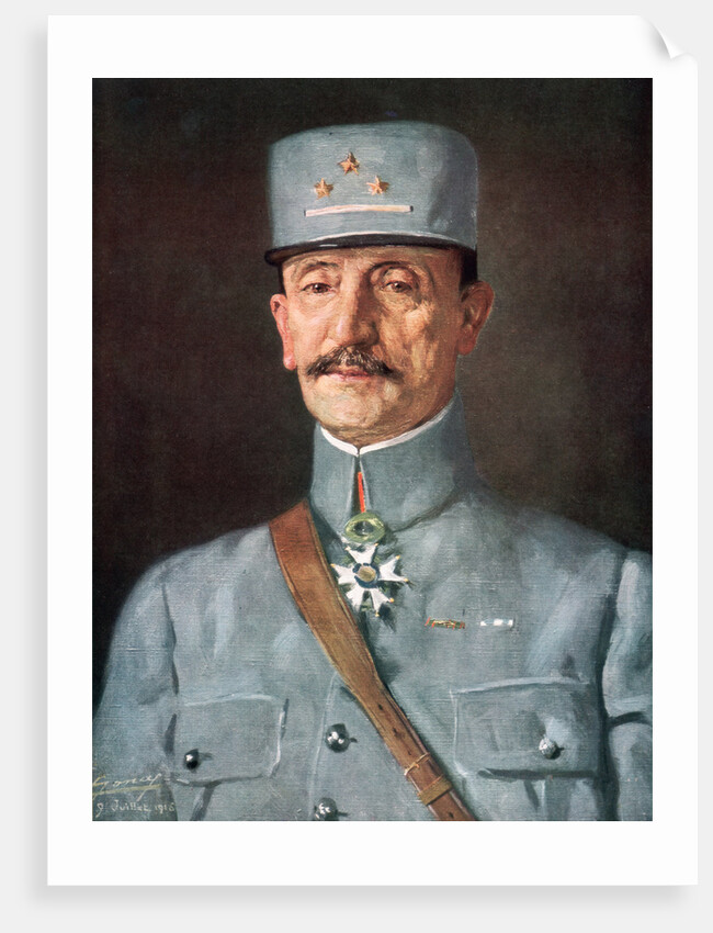 General Mazel, French army officer during World War I by Juilliet