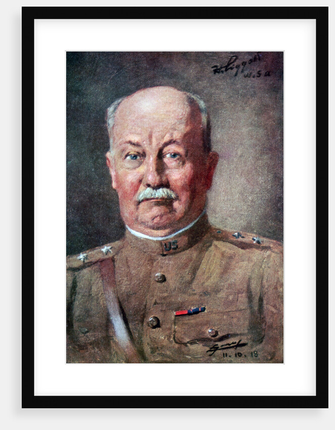 Hunter Liggett, American First World War general by Anonymous
