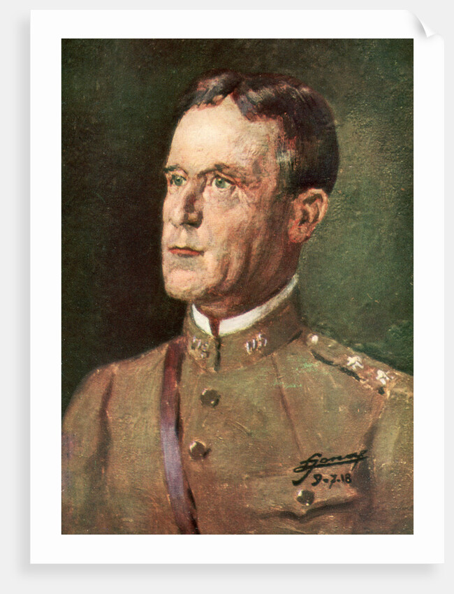 Robert Lee Bullard, American First World War general by Anonymous