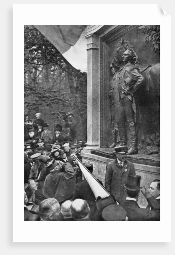 Marshal Joffre's tribute to the Marquis de Lafayette, Prospect Park, Brooklyn, New York, USA by Anonymous