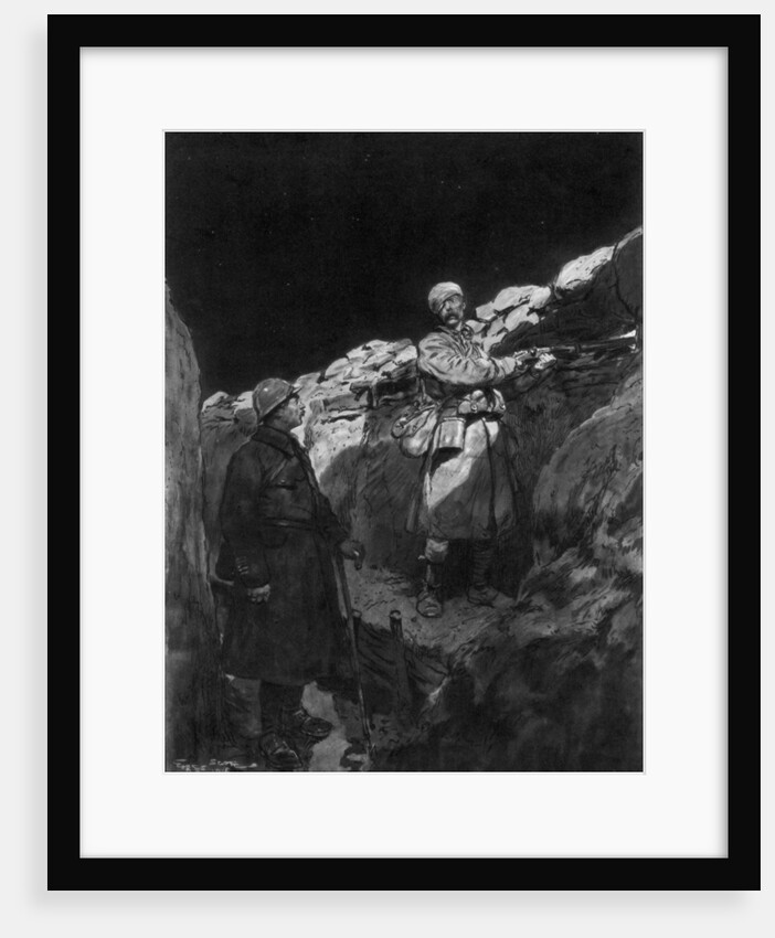 Le Gardien du Créneau by Georges Bertin Scott