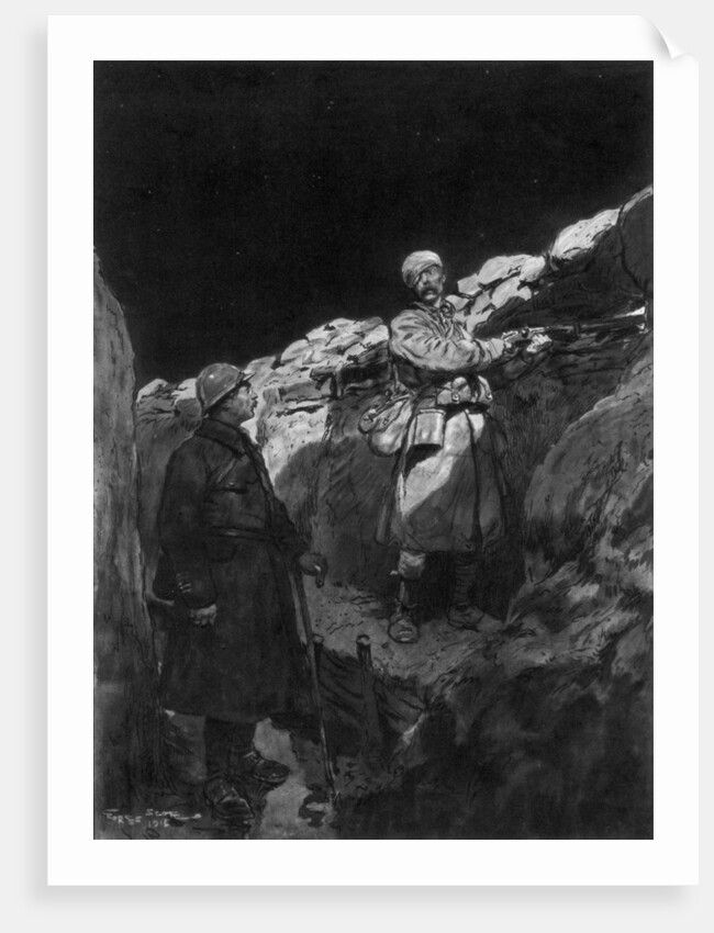 Le Gardien du Créneau by Georges Bertin Scott