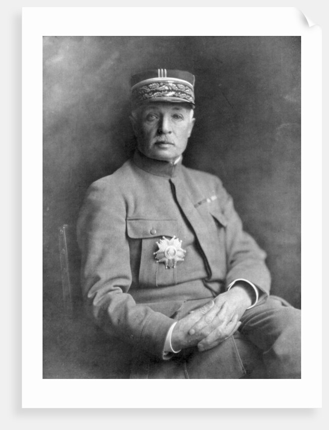 Marie Emile Fayolle, French First World War general by Anonymous