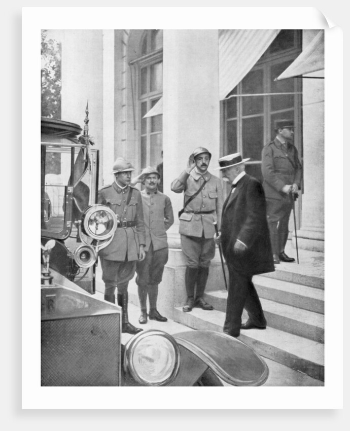 French Prime Minister Georges Clemenceau in Versailles, France 3 June 1918 by Anonymous