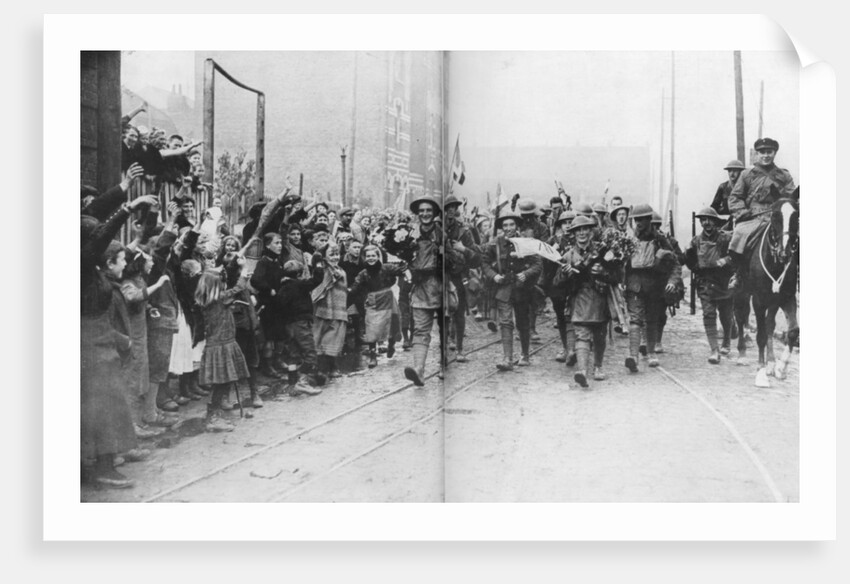 Lille being liberated by the British, France by Anonymous