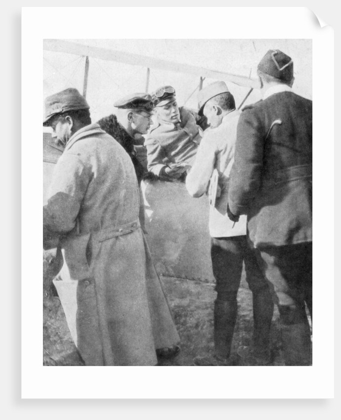 German aviators shot down by French ace Jean Navarre by Anonymous