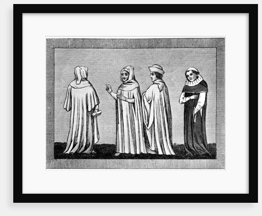 Law habits, 14th-15th centuries by Anonymous