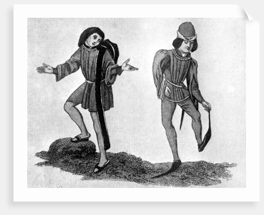 The berretino and poleyn by Anonymous