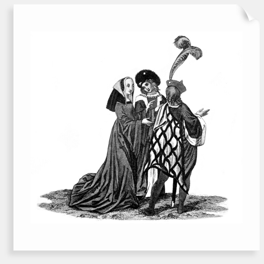 Early pyramidal headdress by Anonymous