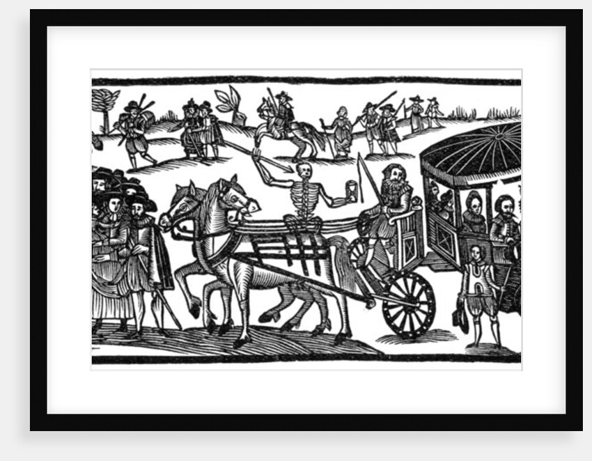 The plague: flight to the country by Anonymous