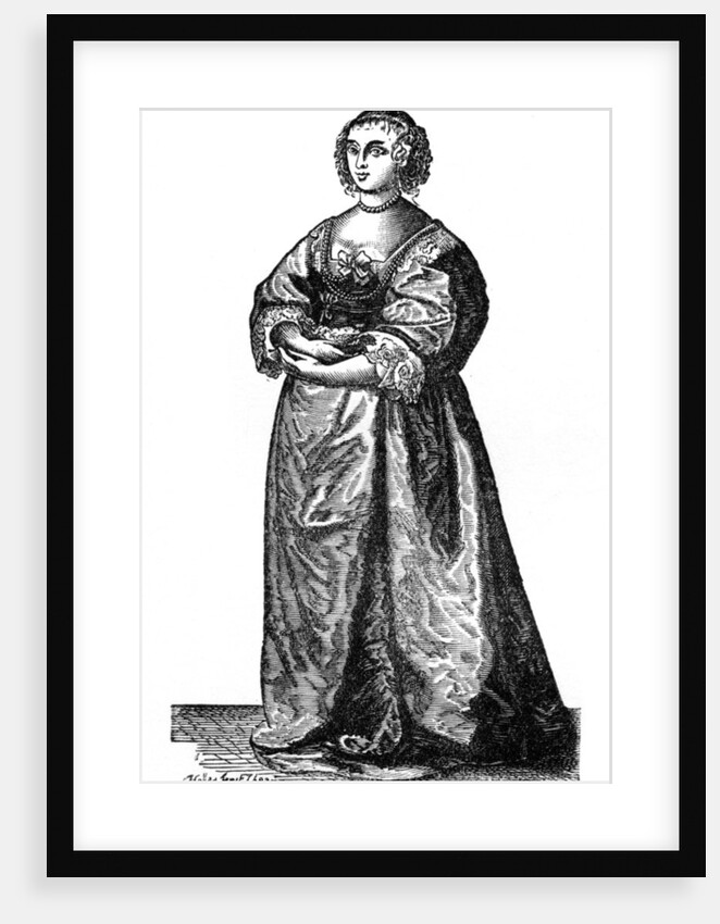 English court lady by Anonymous