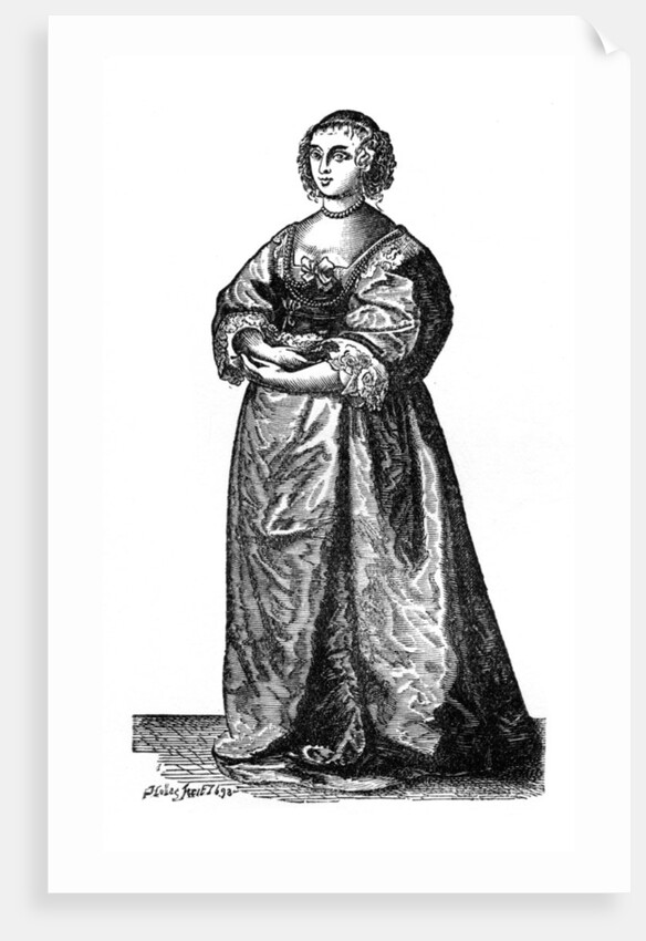 English court lady by Anonymous