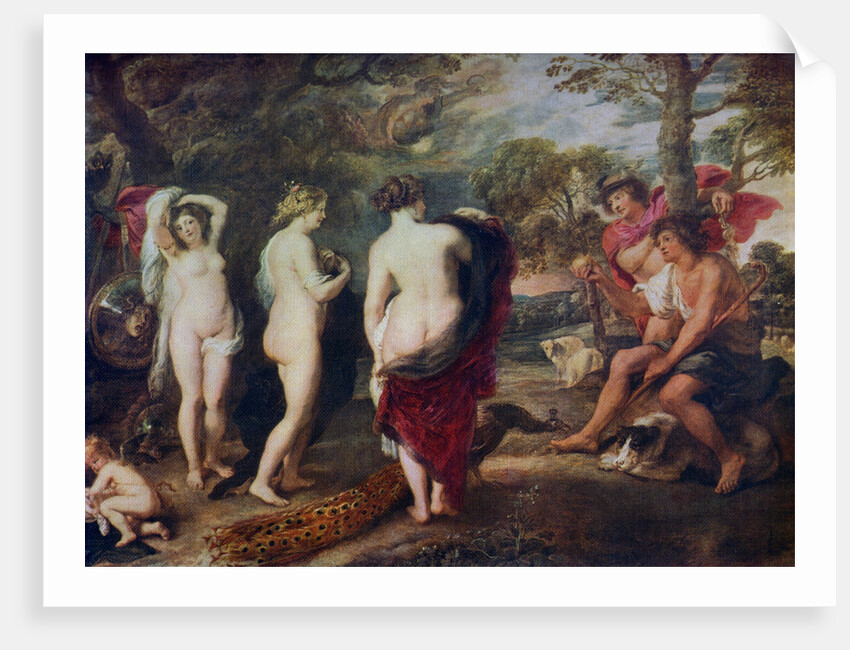 The Judgment of Paris by Peter Paul Rubens