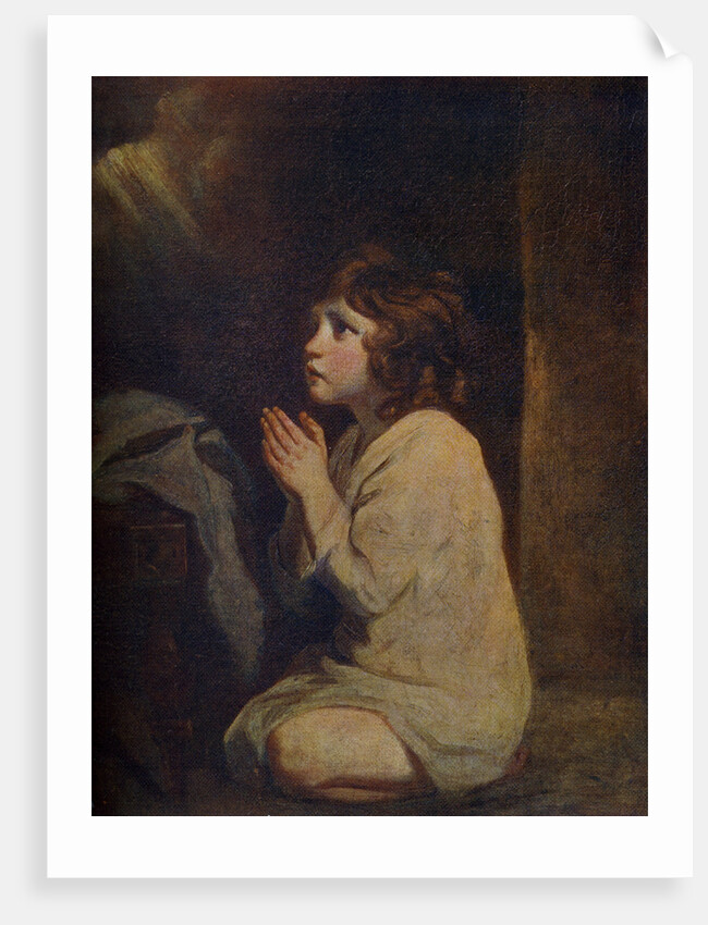 The Infant Samuel by Sir Joshua Reynolds