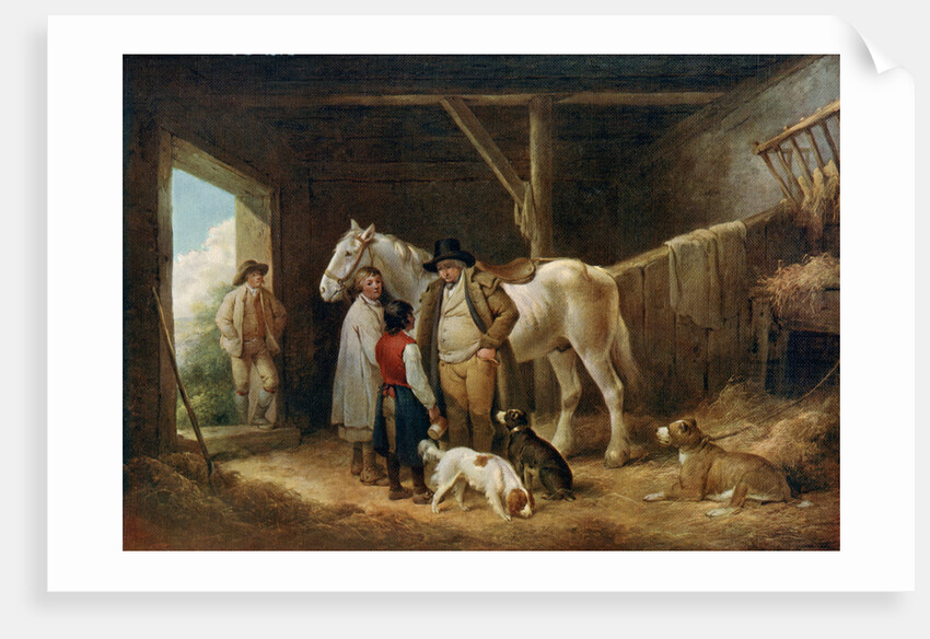 The Reckoning by George Morland