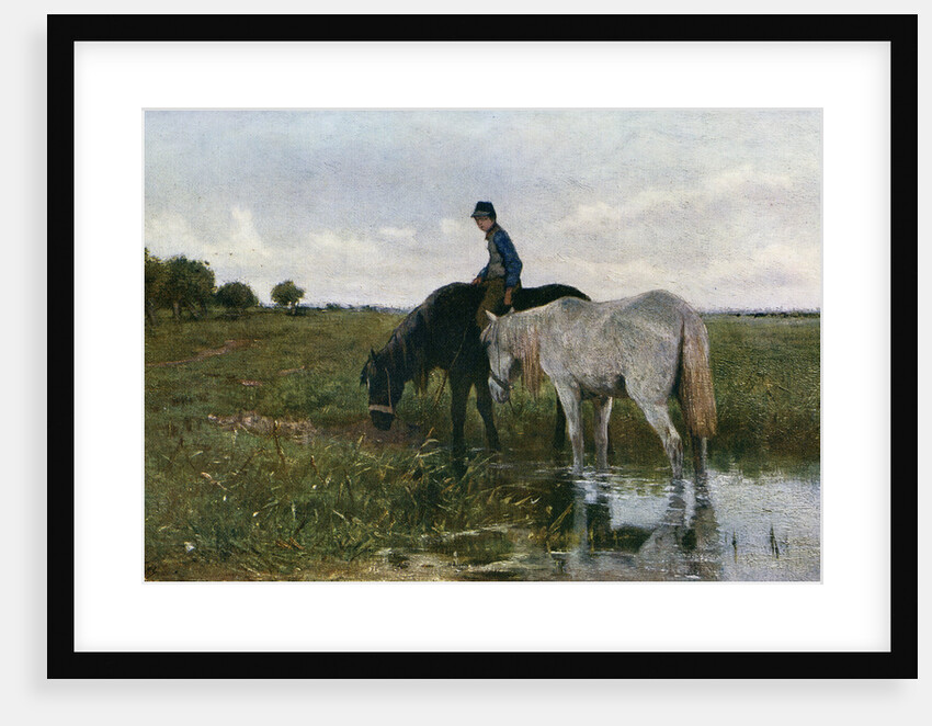 Watering Horses by Anton Mauve
