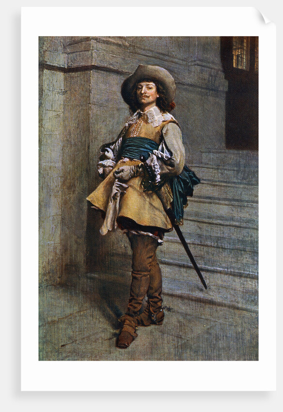 A Cavalier: time of Louis XIII by Jean Louis Ernest Meissonier