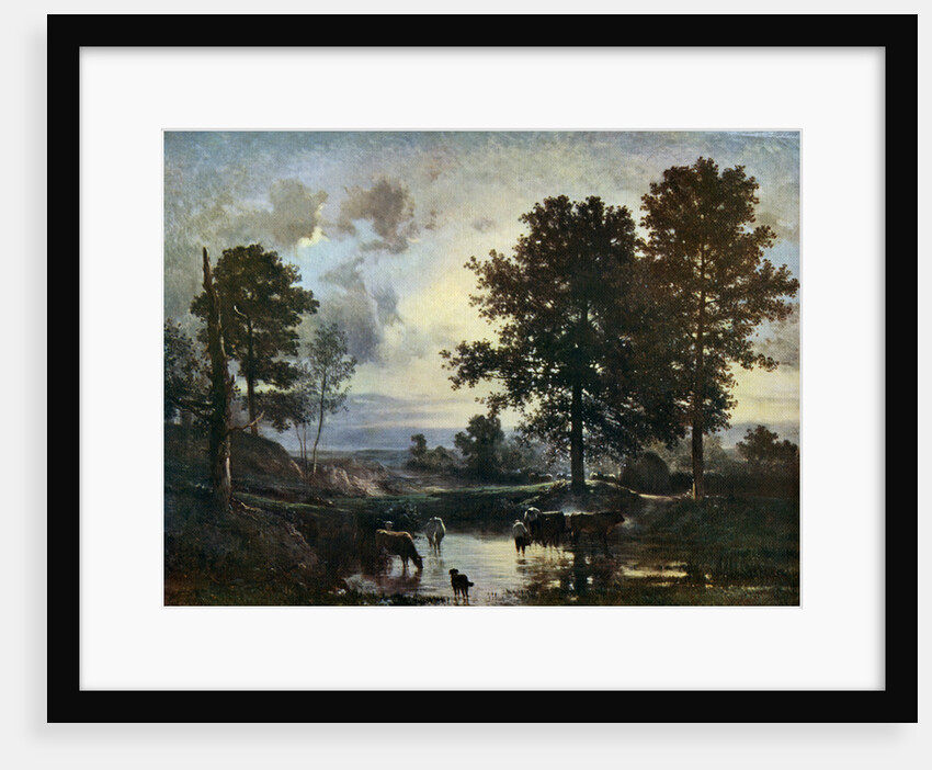 Watering Cattle by Constant Troyon