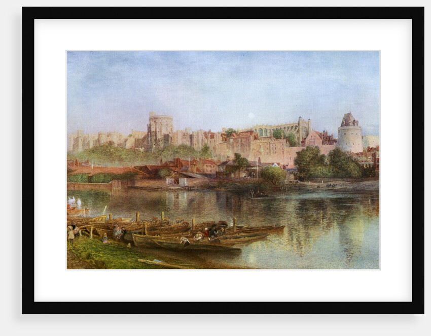 Windsor Castle by Alfred William Hunt