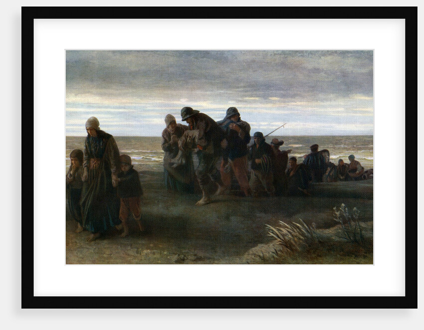 Fishermen carrying a Drowned Man by Jozef Israels