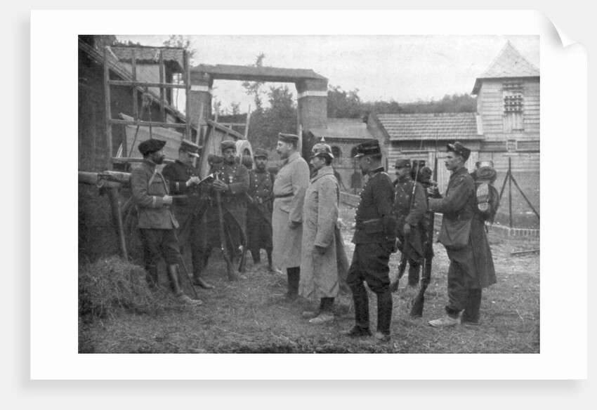 Interrogation of German prisoners, France, August 1914 by Anonymous