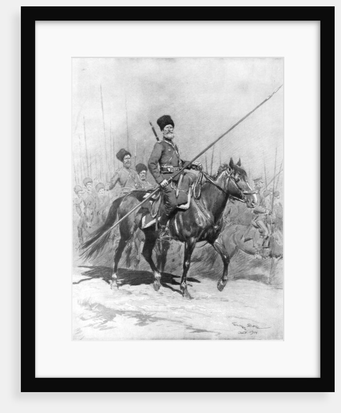 Cossack Cavalry by Georges Bertin Scott