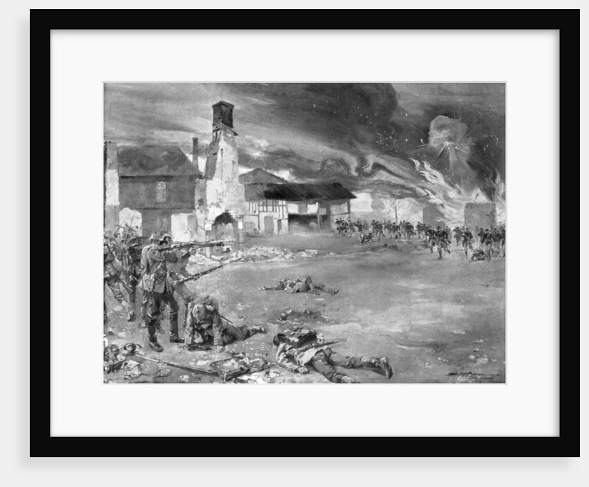 The Battle of Sommesous by Sidney Adamson